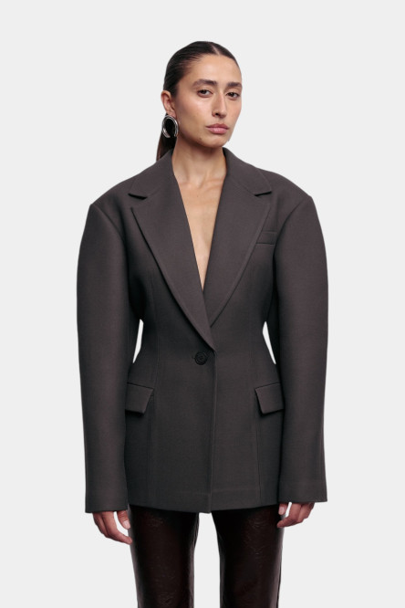 Графітове пальто-жакет Hourglass