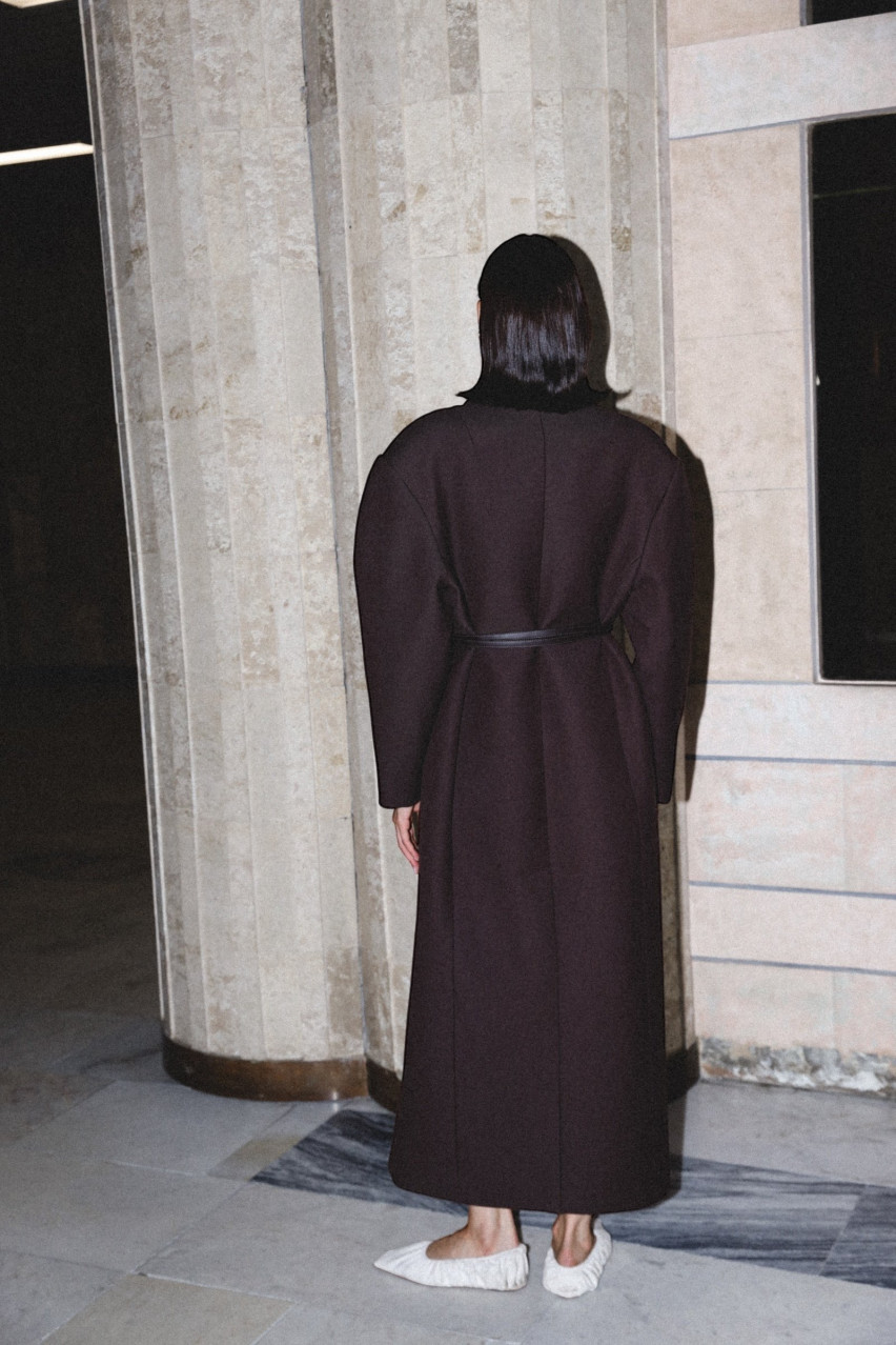 Темно-коричневий подвійний шкіряний ремінь JW-B0015-14-81 BÁZHANE