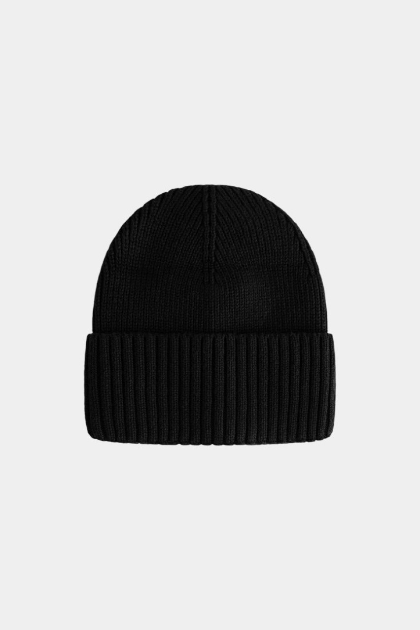 Черная шерстяная шапка 3000-4-18 BÁZHANE