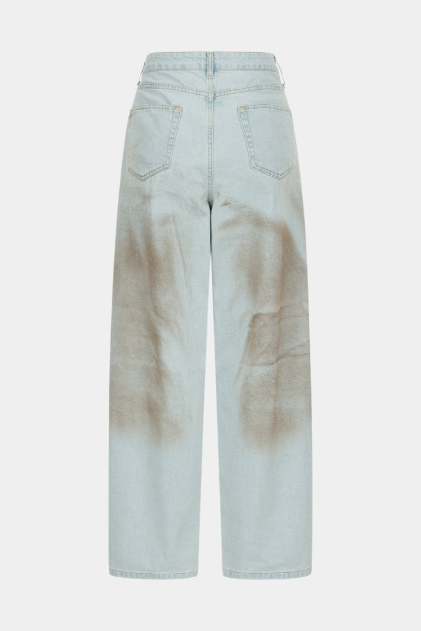 Голубые джинсы Detroit 1003-1 BÁZHANE