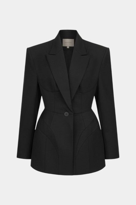 Чорний жакет Noir