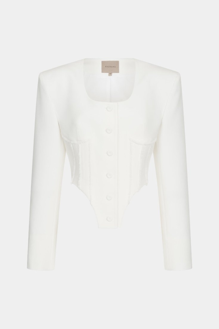Молочний жакет Corset 1122-3-11 BÁZHANE