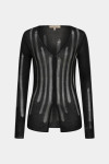 Черный кардиган Sheer