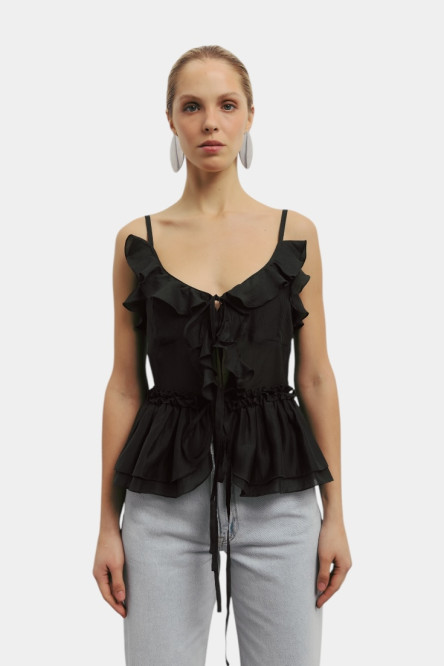 Черный топ Whisper