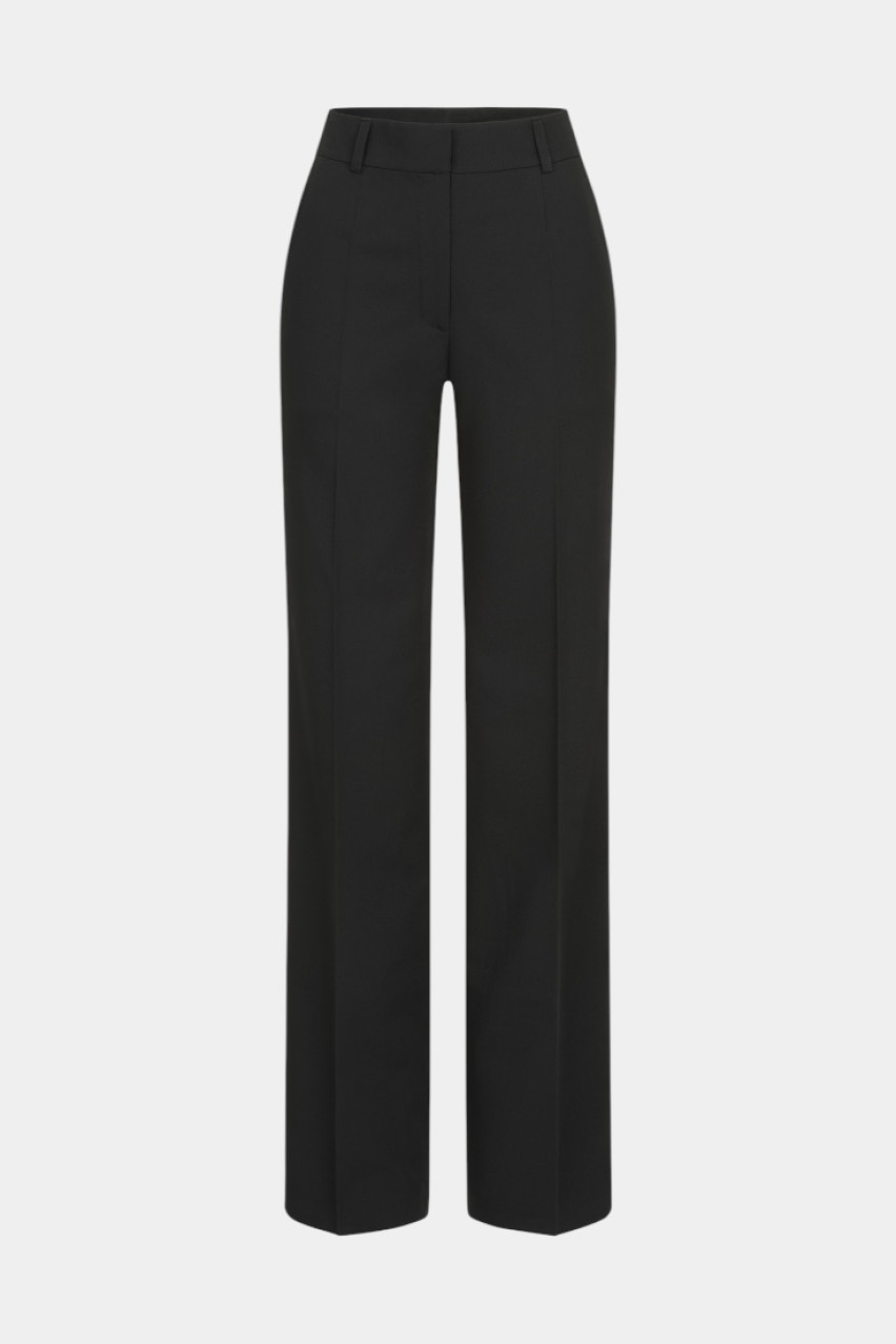 Черные брюки Slick Tailored WWB-P1123-2-11 BÁZHANE