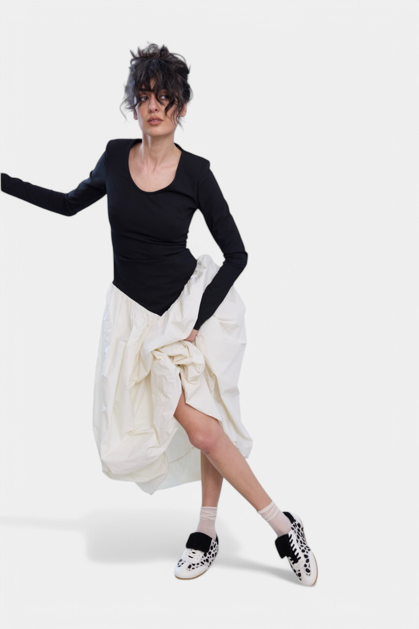 Беди кеды Nostalgia с коровьим принтом SW-SK01-39-70 BÁZHANE