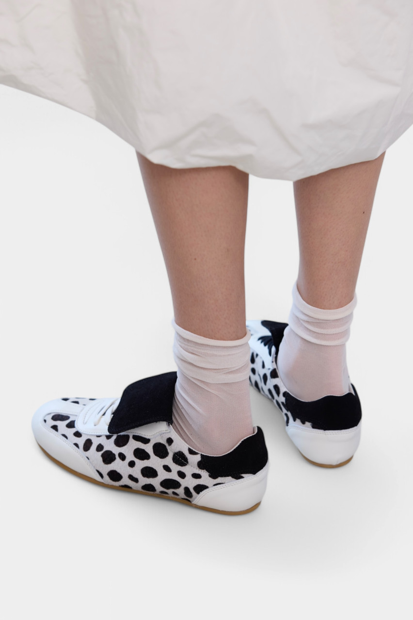 Беди кеды Nostalgia с коровьим принтом SW-SK01-39-70 BÁZHANE