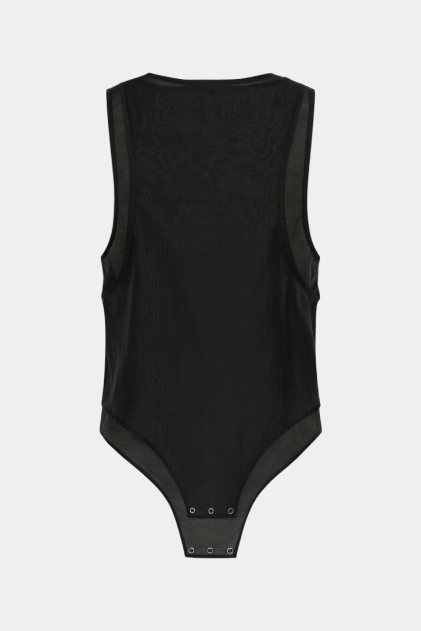 Чорна майка Ballet WWT-TS6203-2-46 BÁZHANE