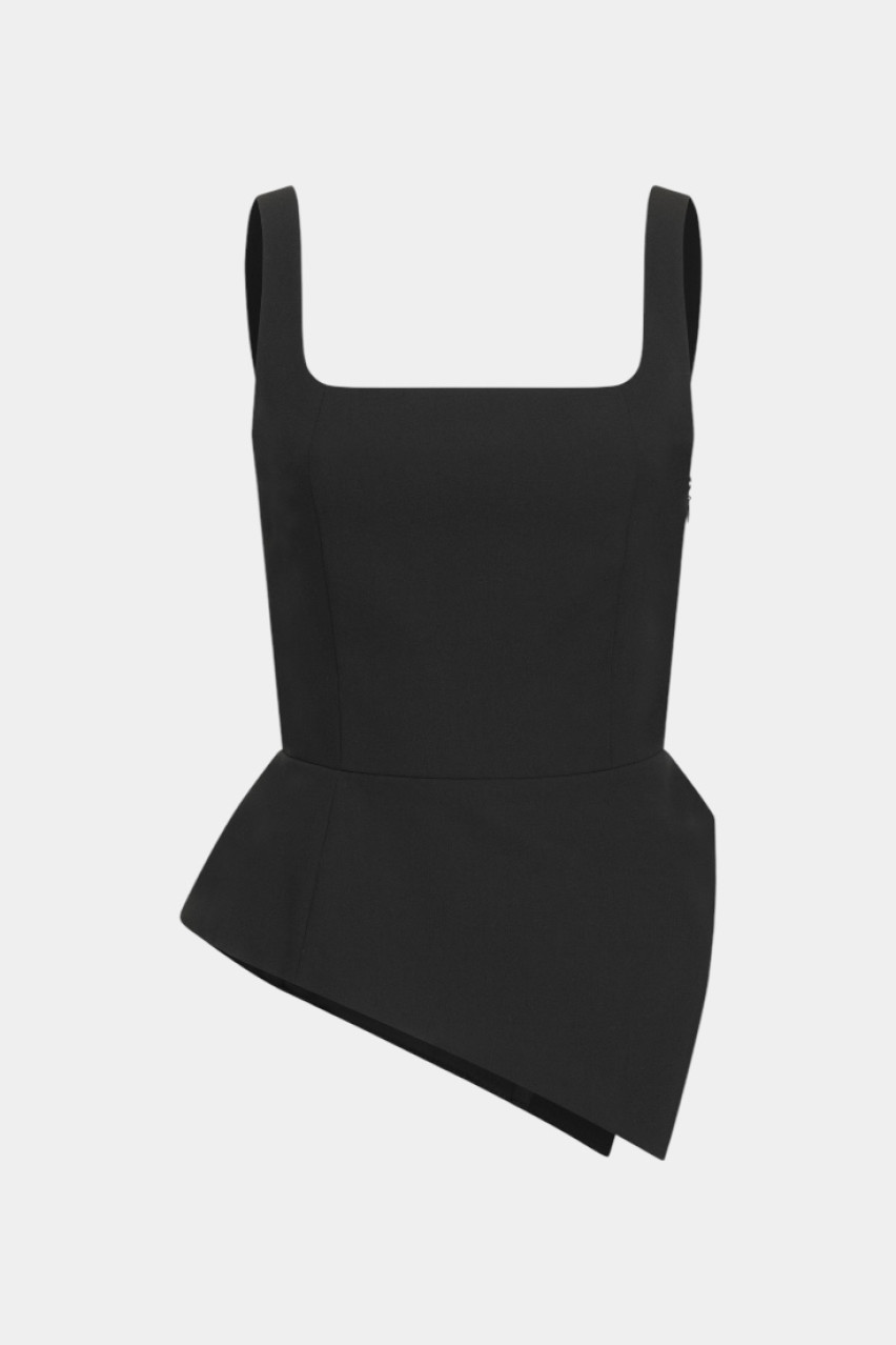 Черный топ Moonlit WWT-T1125-2-11 BÁZHANE