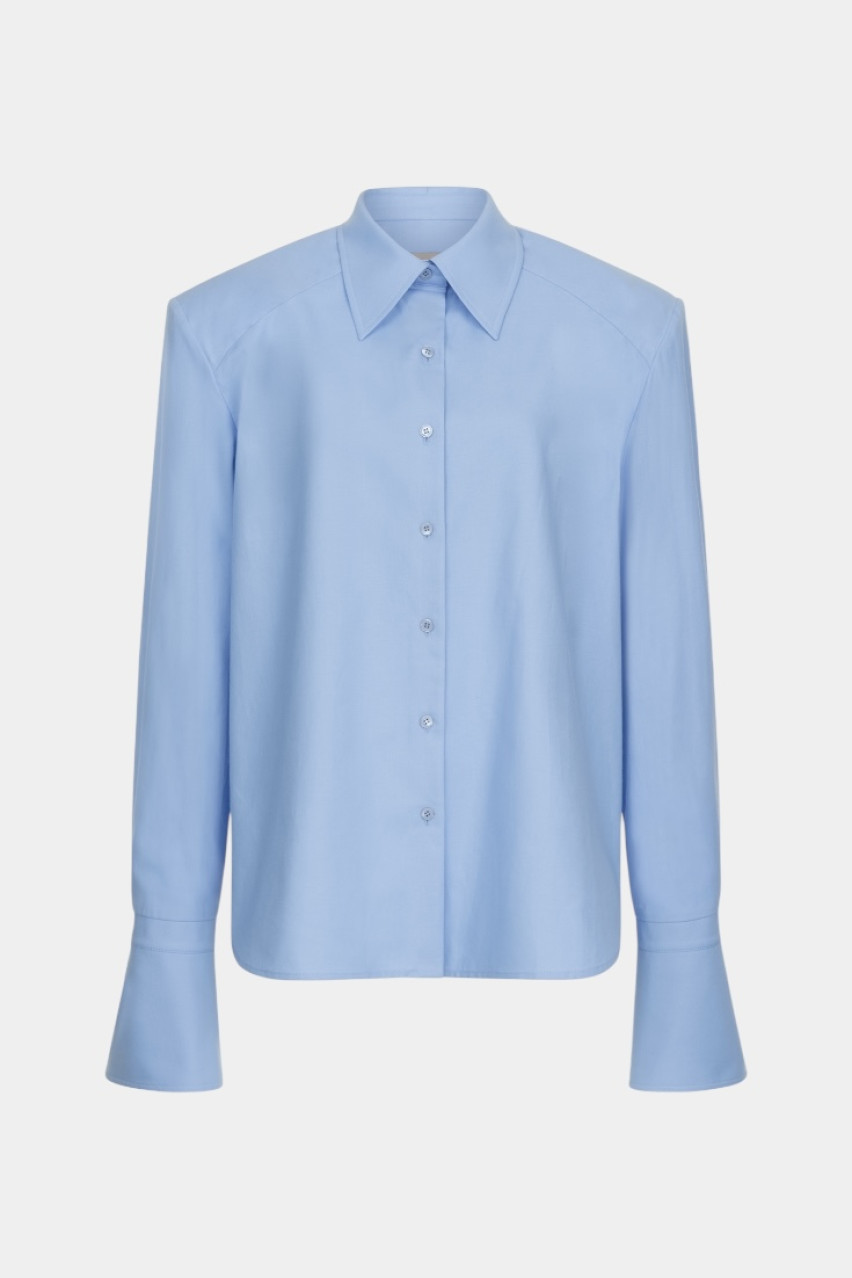 Блакитна сорочка Stirdy WWT-S3201-19-71 BÁZHANE