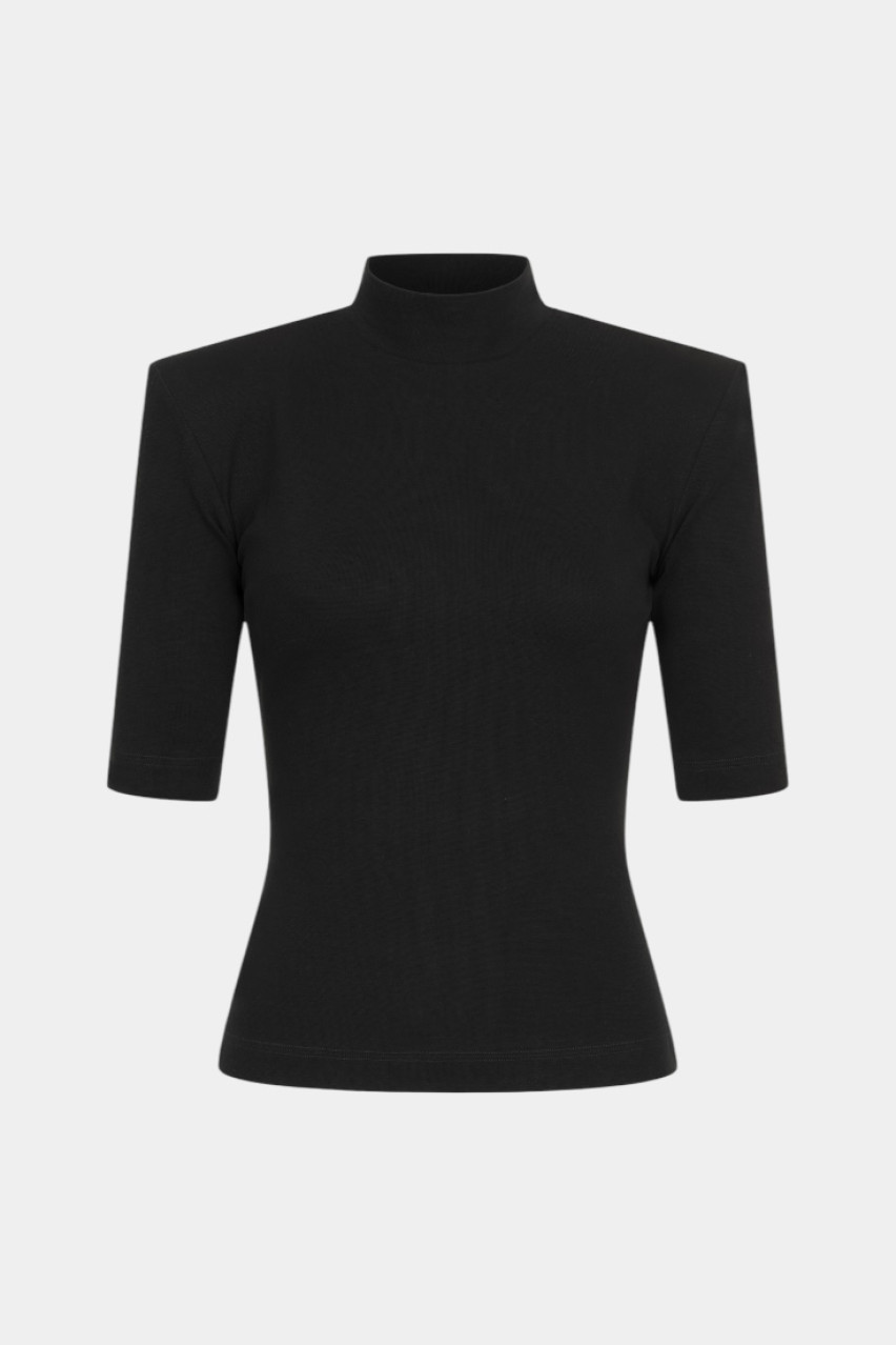 Чорний топ Fearless WWT-T1119-2-65 BÁZHANE