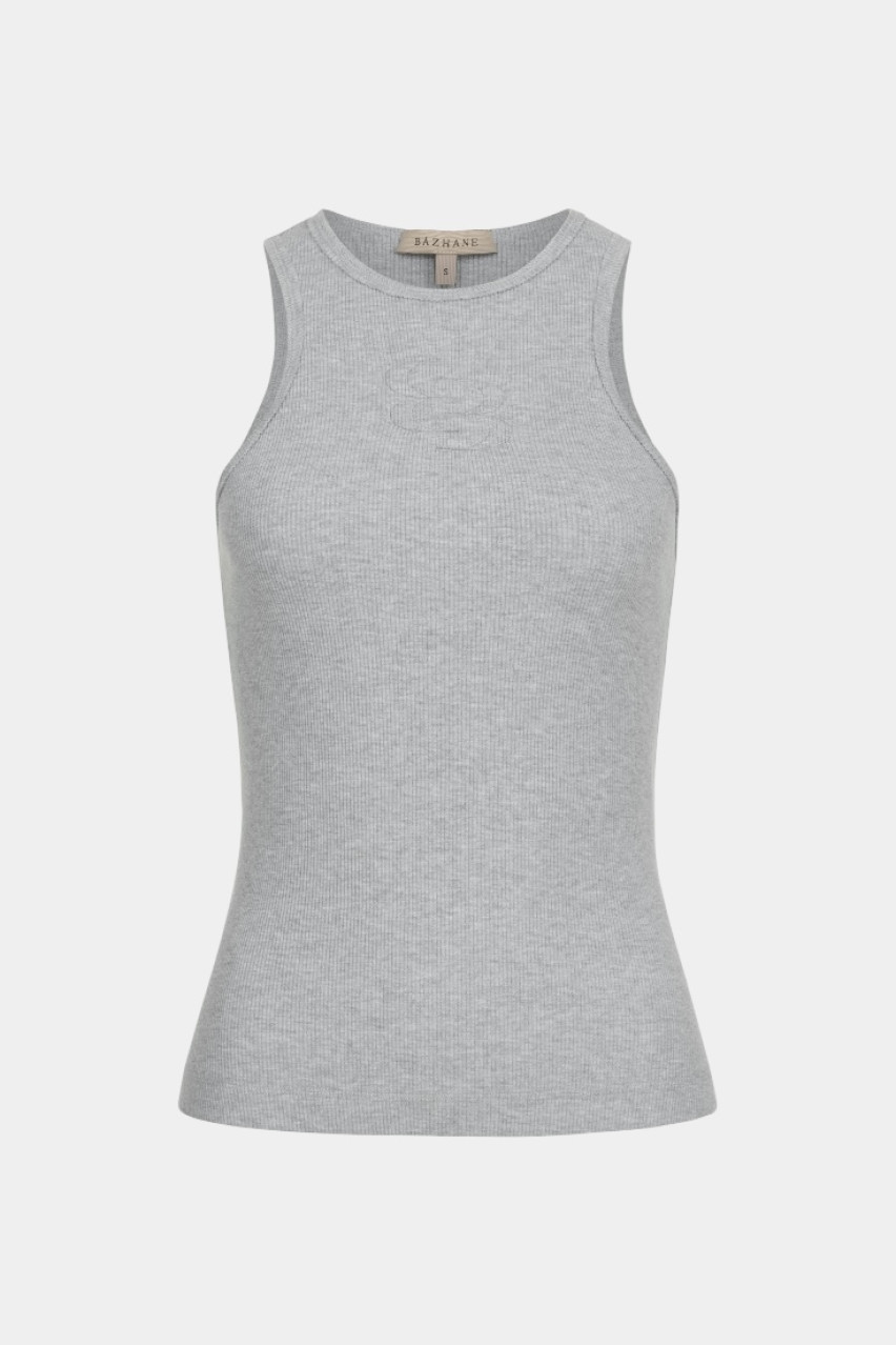 Сірий топ Bazhane WWT-T1129-9-61 BÁZHANE
