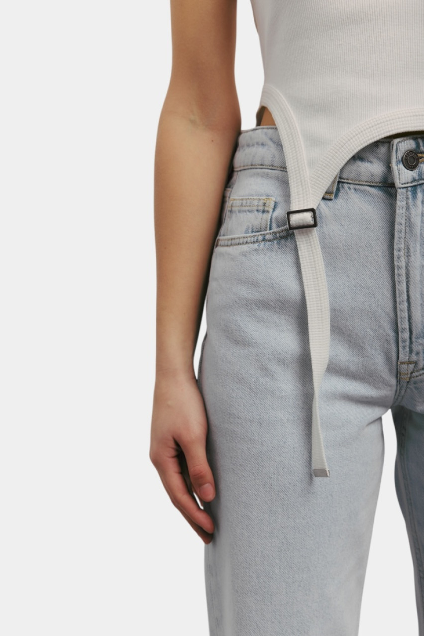 Молочная майка с гартерами WWT-TS1028-3-52 BÁZHANE