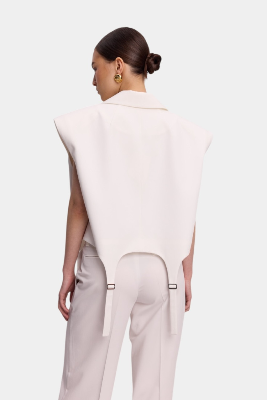 Молочный жилет Garter WWU-VS1134-3-12 BÁZHANE