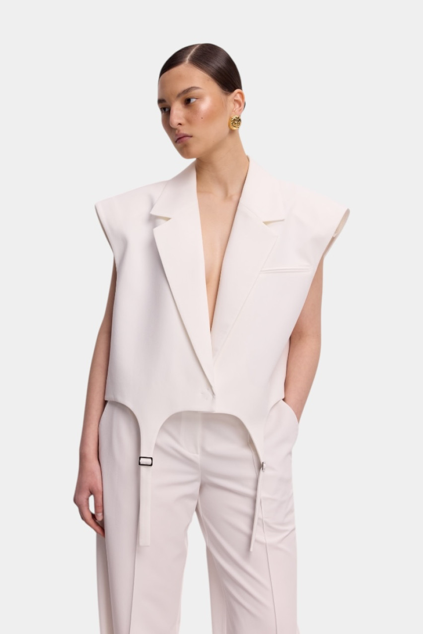 Молочный жилет Garter WWU-VS1134-3-12 BÁZHANE