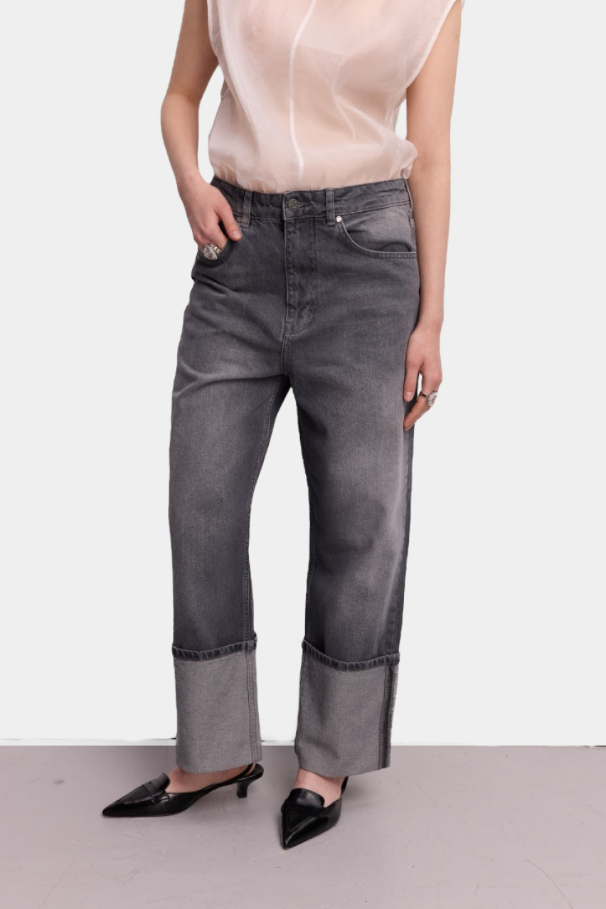 Сірі джинси Boyish WWB-DJ1005-7-63 BÁZHANE