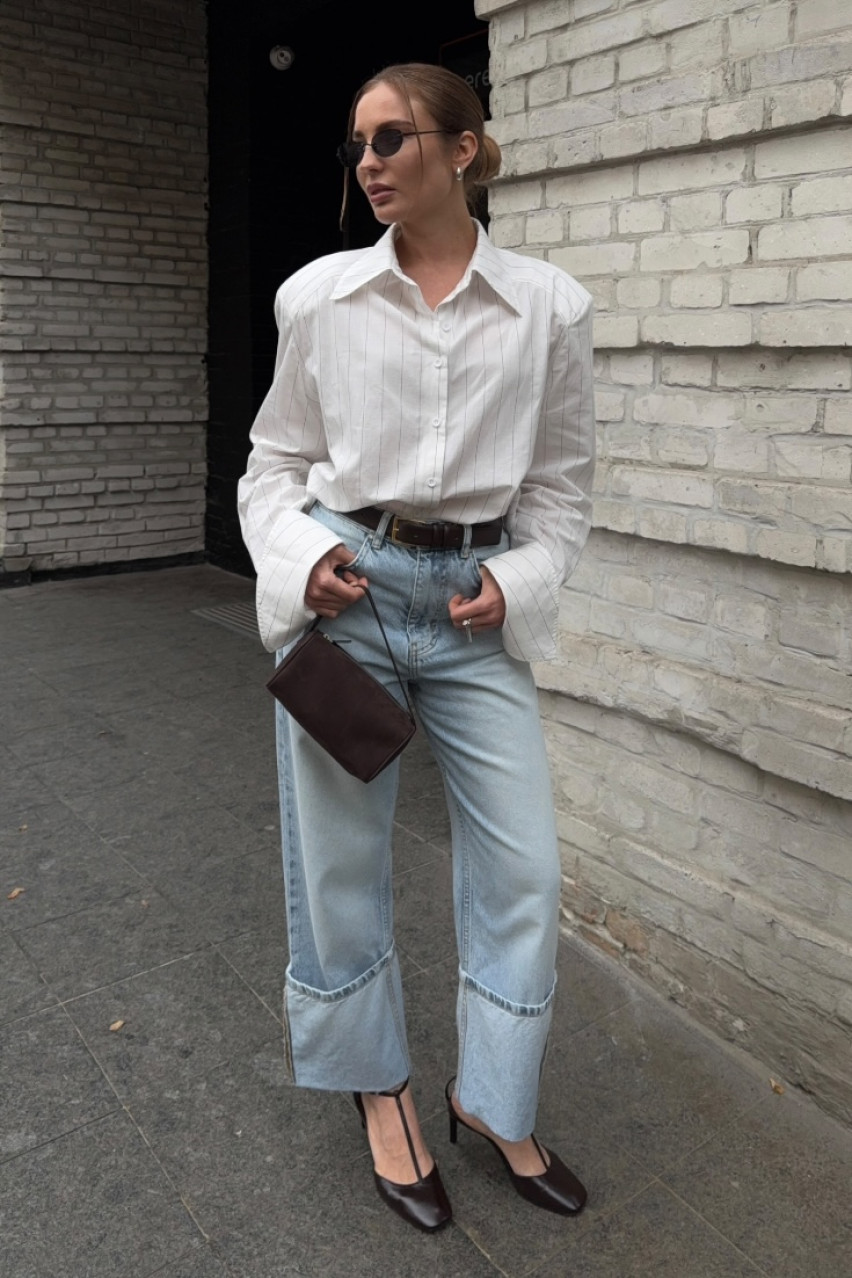 Блакитні джинси Boyish WWB-DJ1005-30-63 BÁZHANE