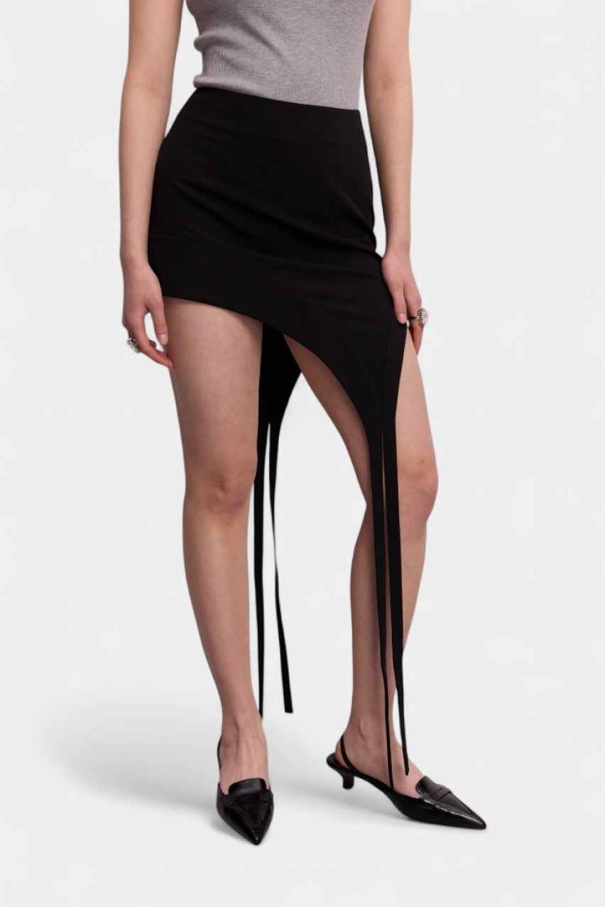 Чорна спідниця Siren WWB-SK1146-2-11 BÁZHANE