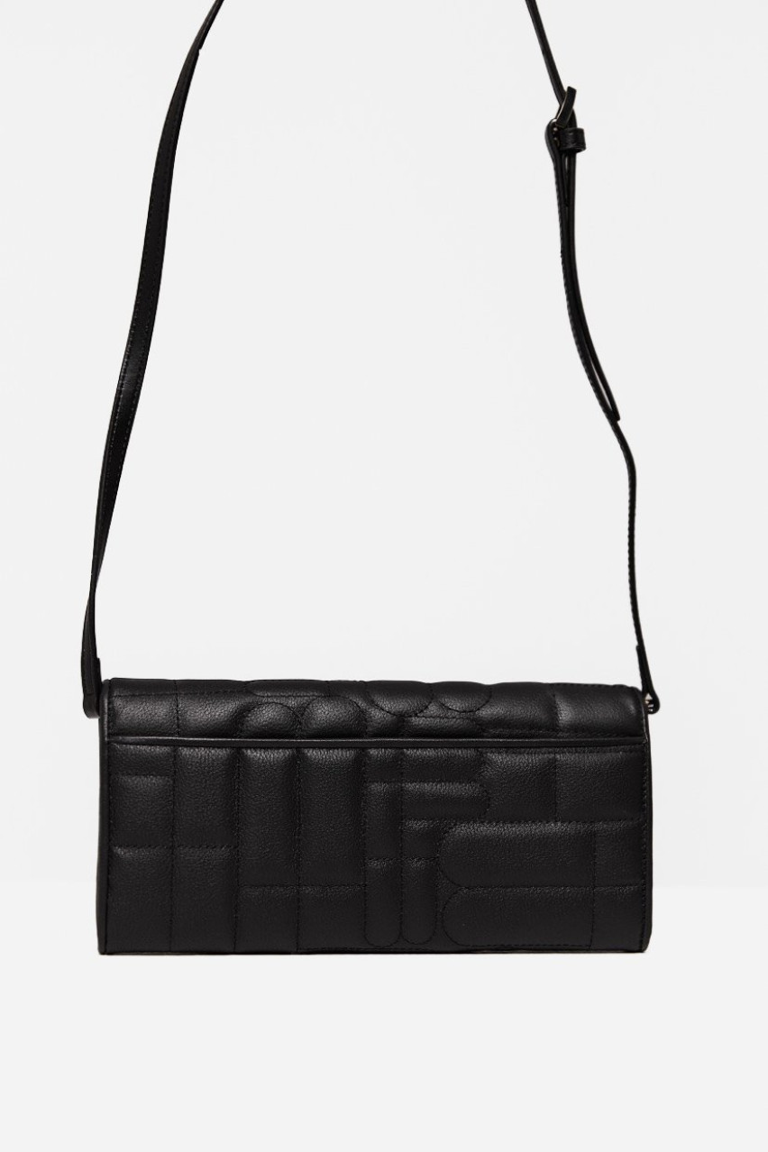 Чёрная сумка-клатч Baldinini