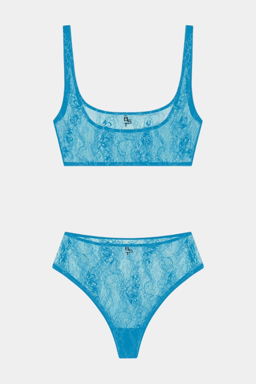 Бірюзова білизна Lace