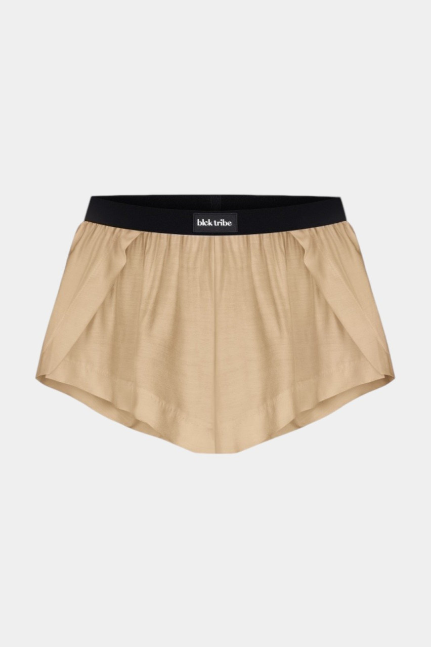 Бежевые шорты пижамные shortsCOSTbeige BlackSeaTribe