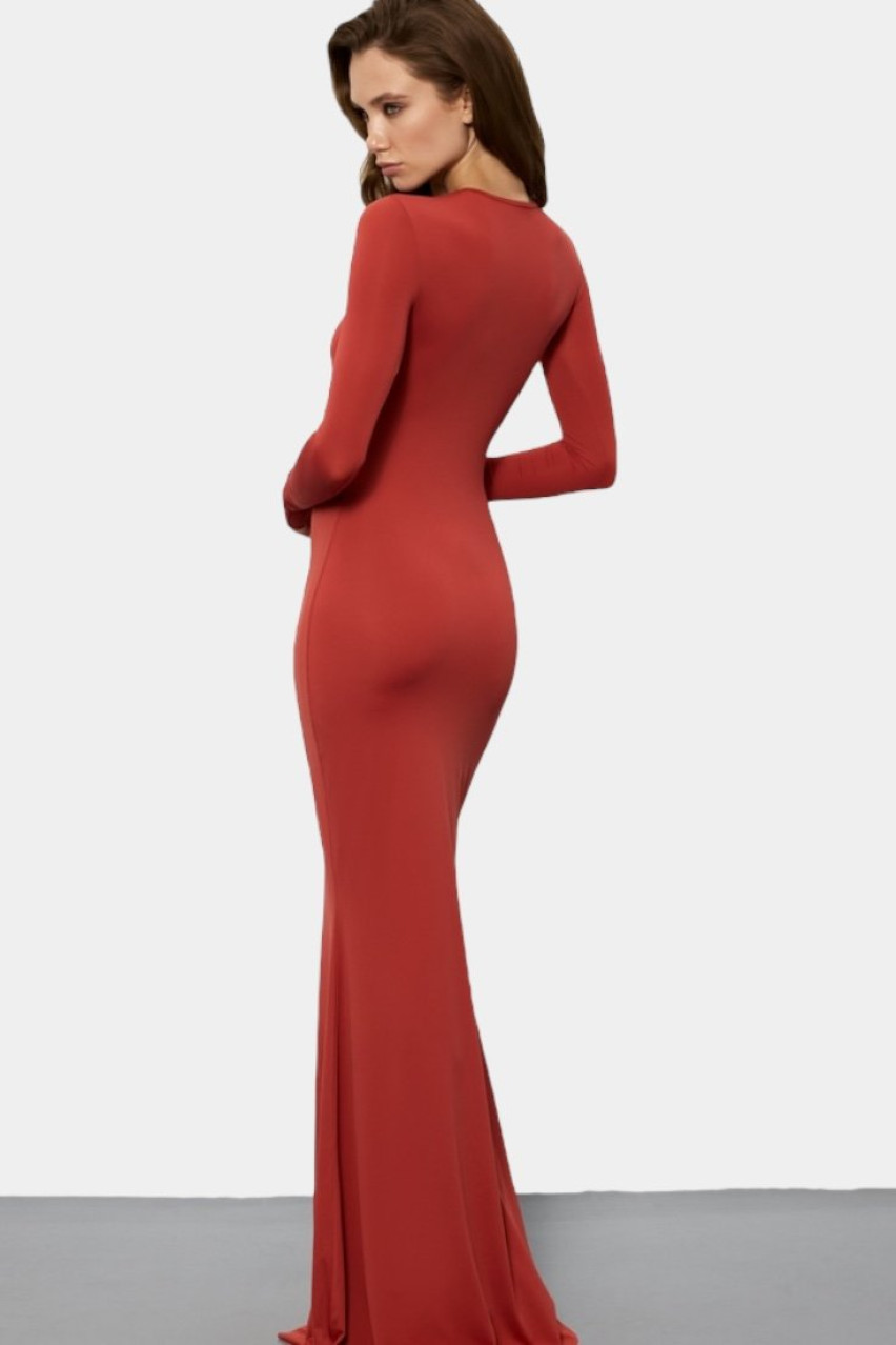 Терракотовое платье макси Christy dressMAXIterra BlackSeaTribe