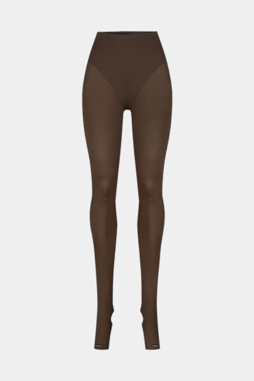 Хаки леггинсы с закрытой стопой leggREARmoss BlackSeaTribe