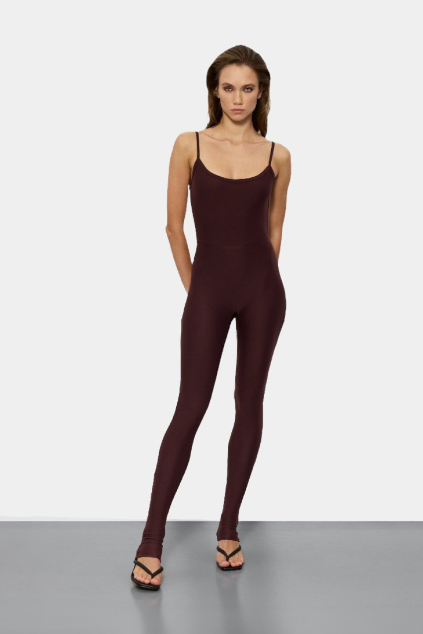 Бордовий комбінезон Liss на бретелях kombiFORbur BlackSeaTribe