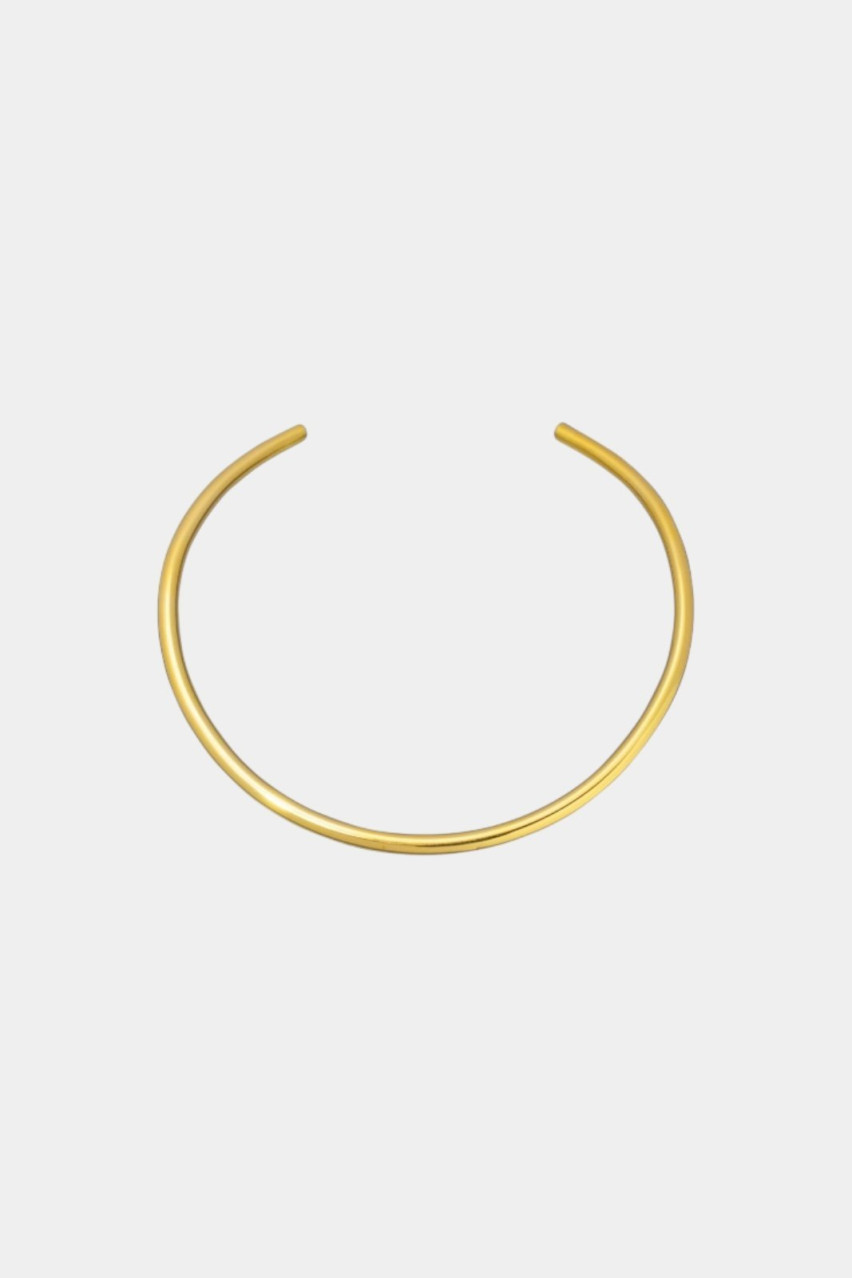 Позолоченное колье Thin Necklace TN0001Y Bruá