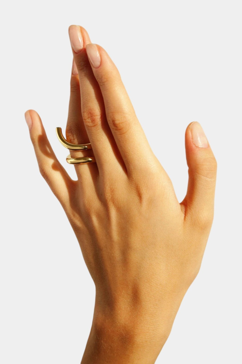 Позолоченное кольцо Ring '1' R1Y Bruá