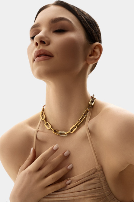 Позолочене намисто Necklace 01