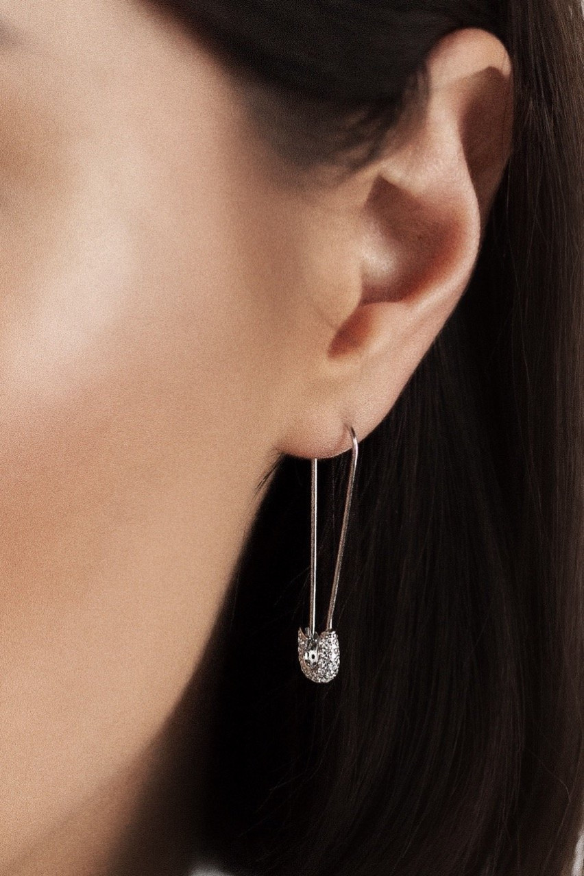 Срібні сережки Earrings 03