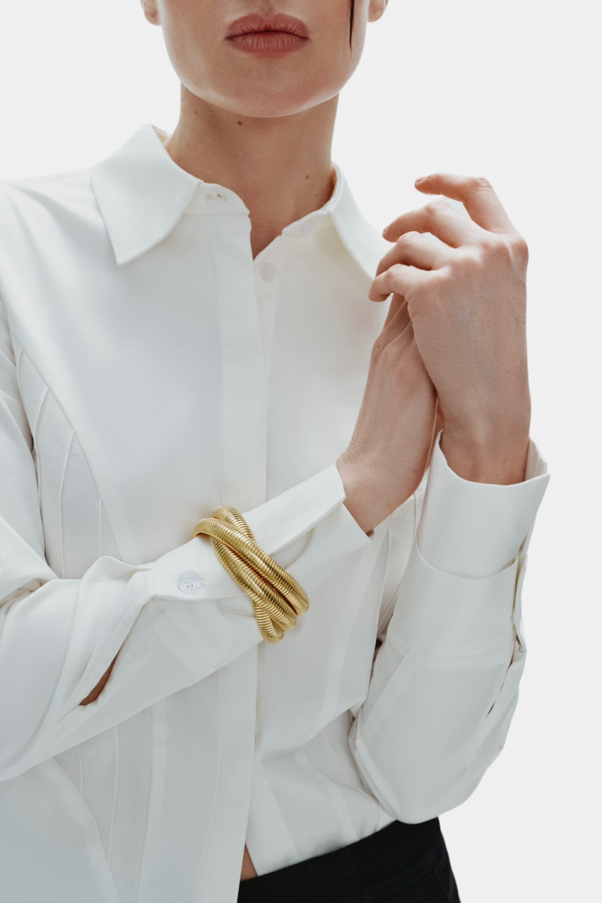 Позолочене намисто Snake