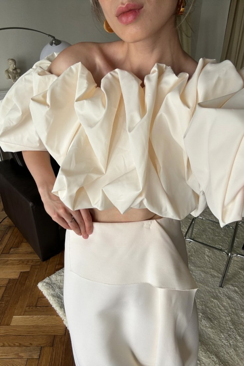 Персиковий топ-буф CICI COCO