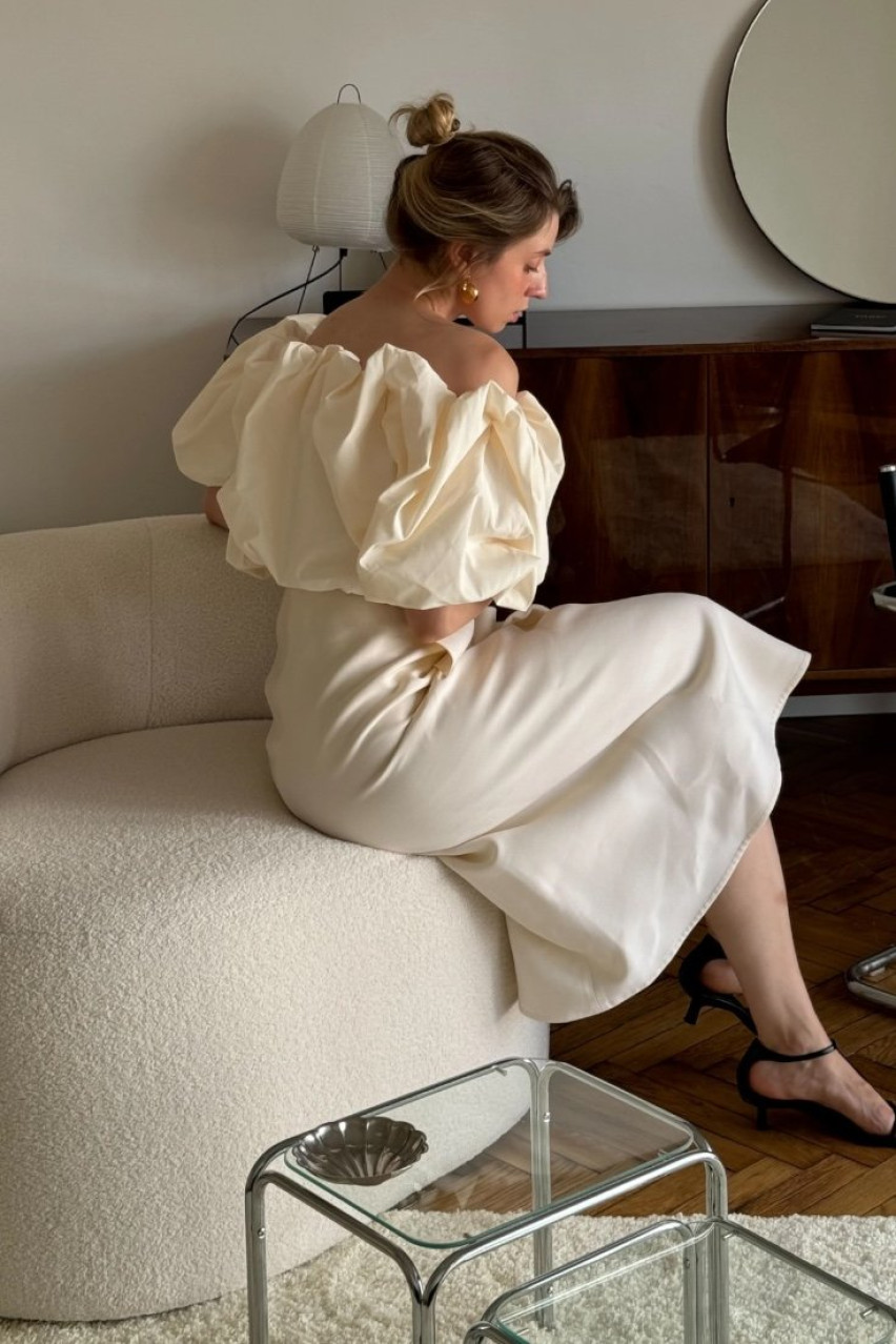 Персиковий топ-буф CICI COCO