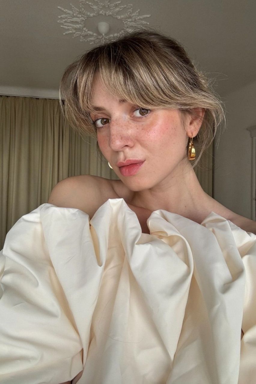 Персиковий топ-буф CICI COCO