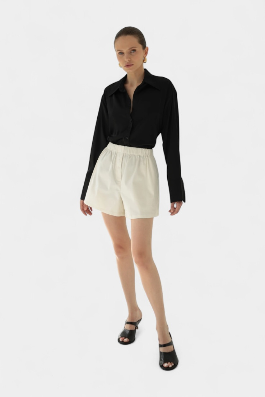 Молочні бавовняні шорти CICI COCO