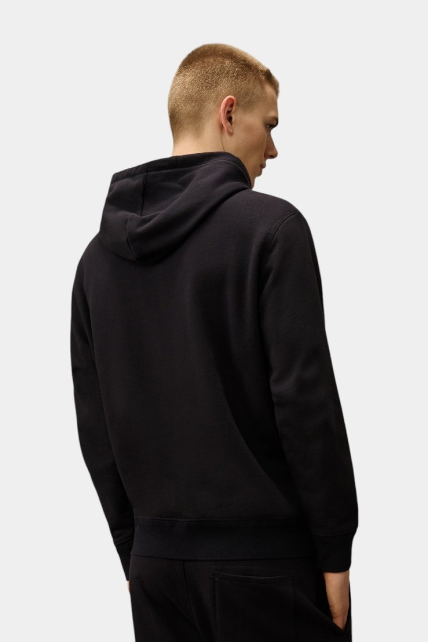 Темно-синє худі на блискавці 18CMSS044A005086W 888 C.P. Company