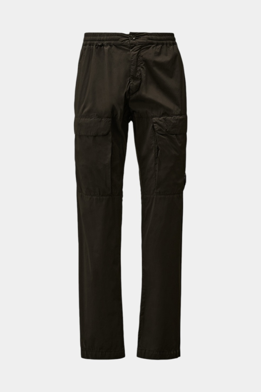 Чорні карго вільного крою з тканини 50 Fili Stretch 18CMPA171A006439G 999 C.P. Company