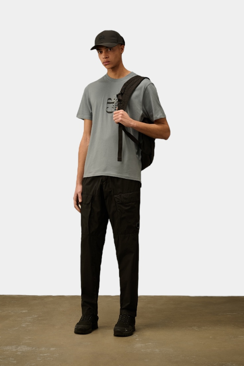 Чорні карго вільного крою з тканини 50 Fili Stretch 18CMPA171A006439G 999 C.P. Company