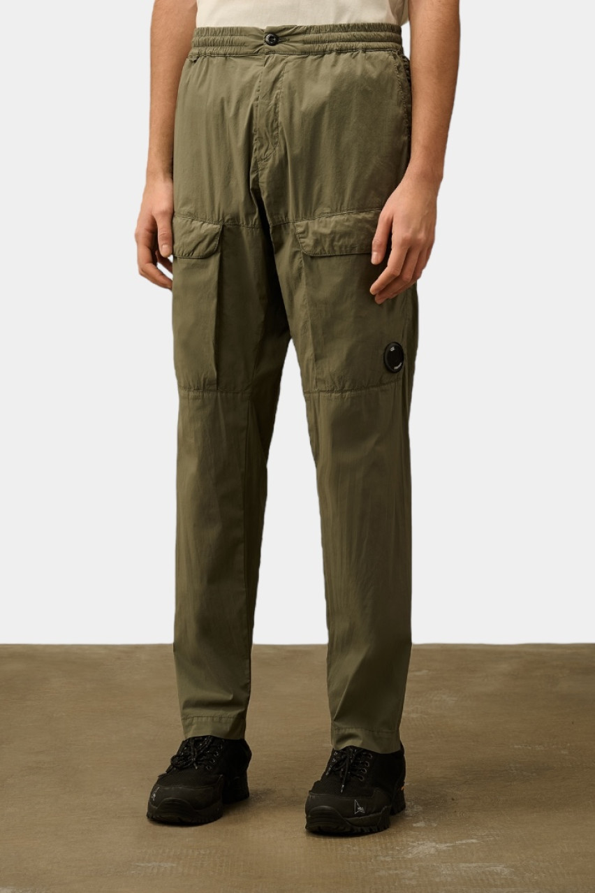 Хаки карго свободного кроя из ткани 50 Fili Stretch 18CMPA171A006439G 669 C.P. Company