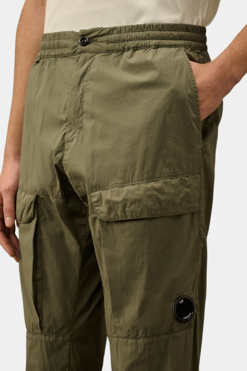 Хаки карго свободного кроя из ткани 50 Fili Stretch 18CMPA171A006439G 669 C.P. Company