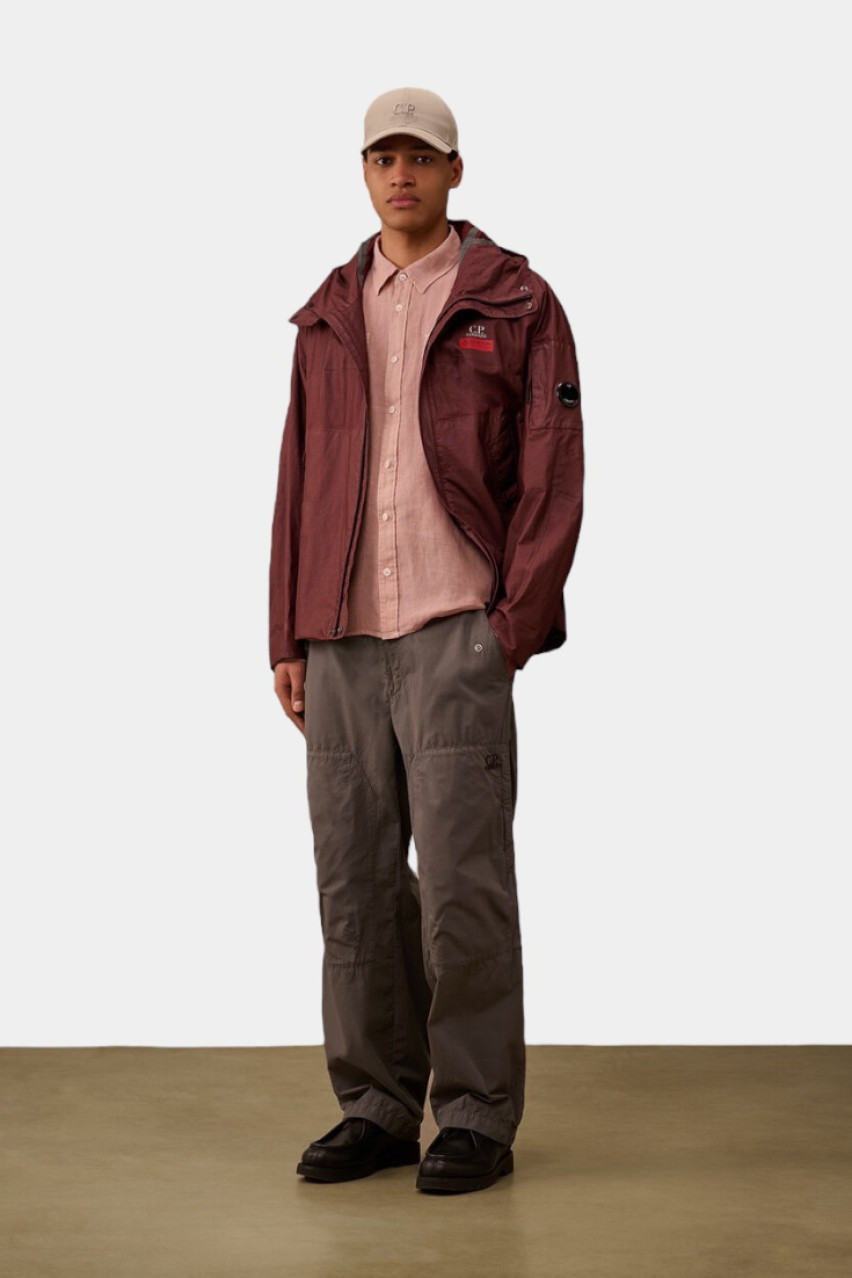 Рожева лляна сорочка 18CMSH250A005415G 520 C.P. Company