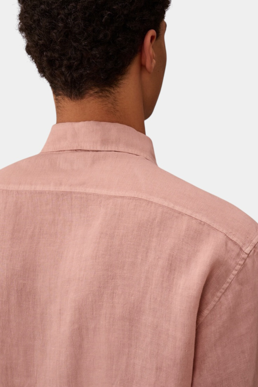 Рожева лляна сорочка 18CMSH250A005415G 520 C.P. Company