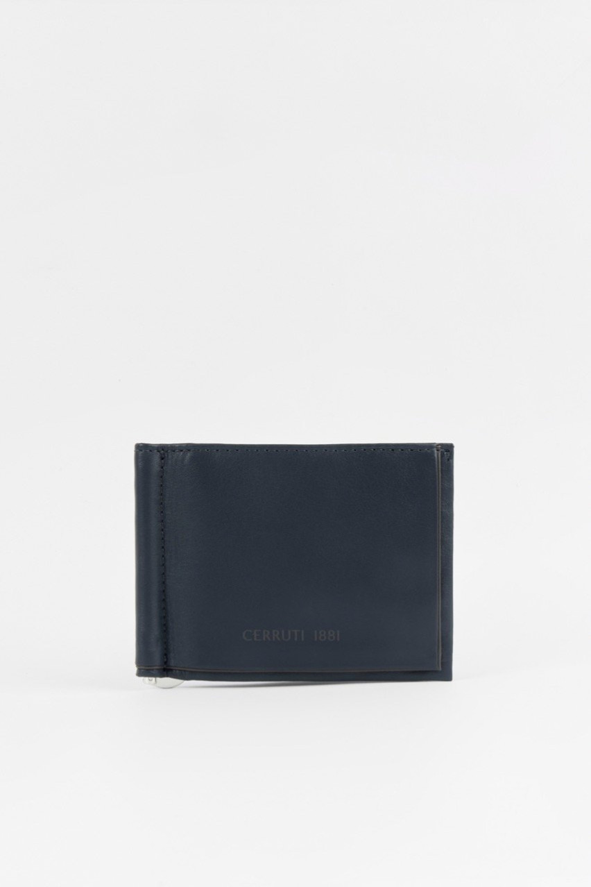 Синий кошелек Cerruti