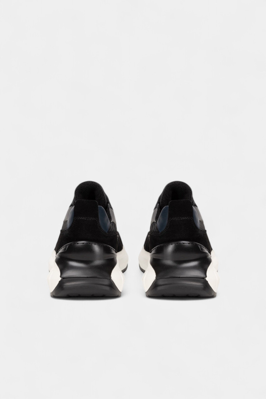 Чорні кросівки із сітчастими вставками CSSU01279M Cerruti I88I