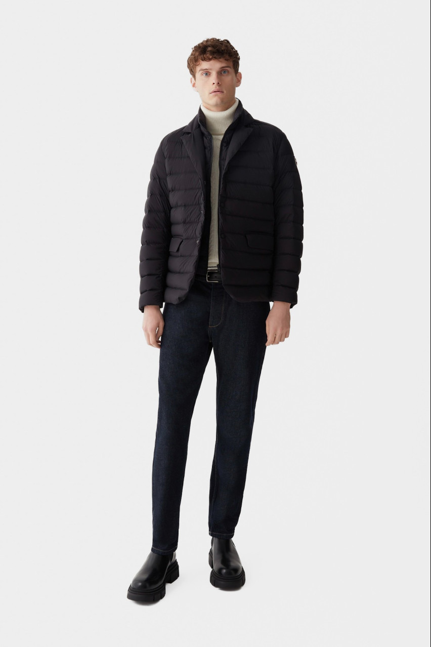 Чорний пуховик Colmar