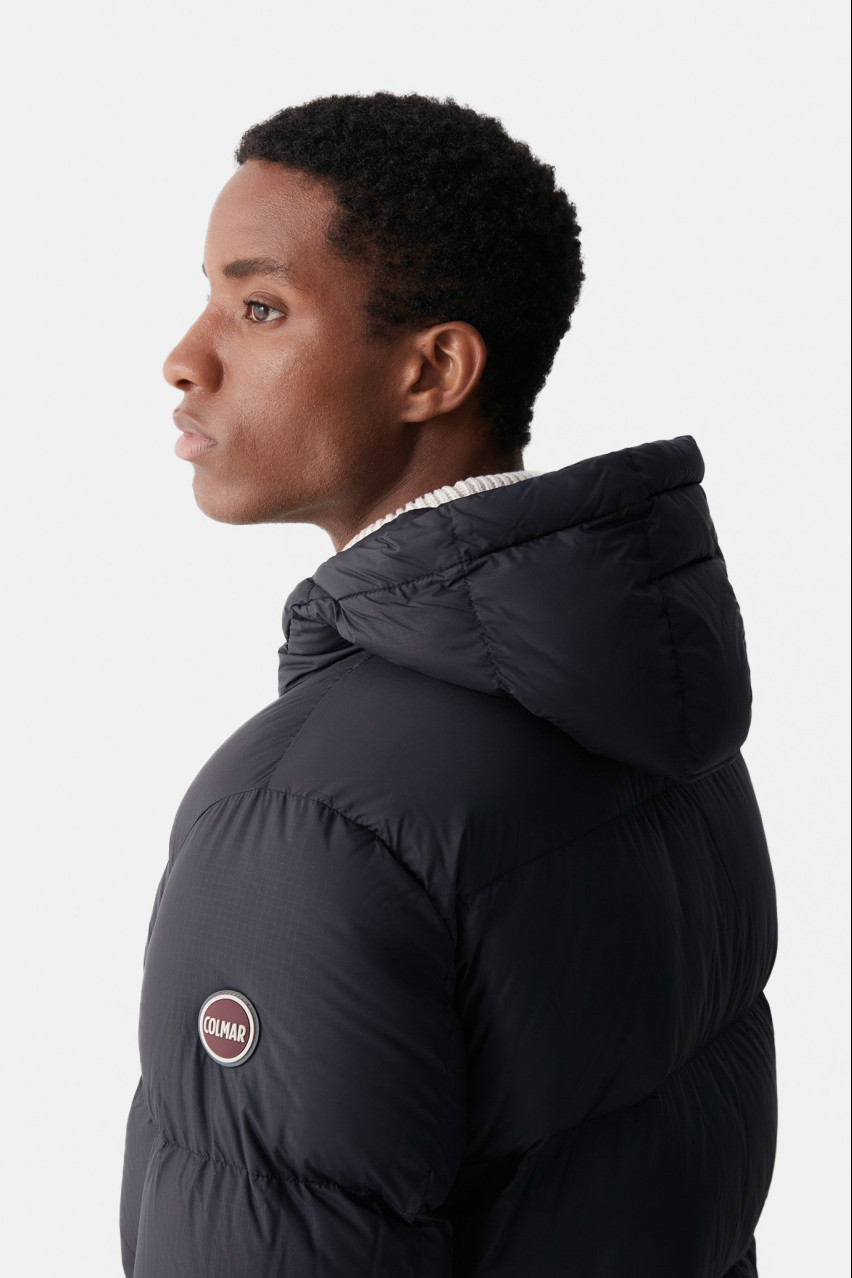 Темно-синій пуховик Colmar 