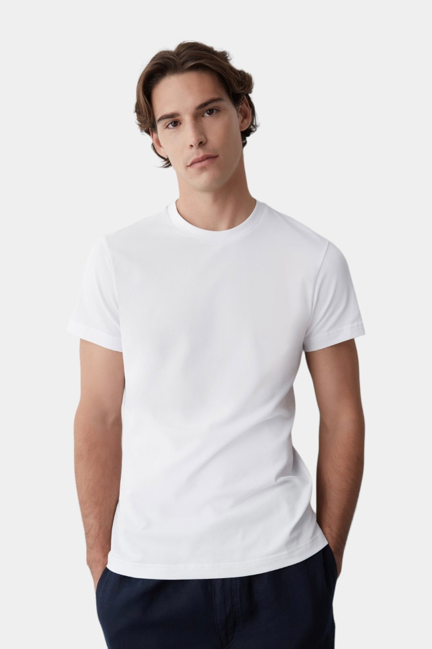 Біла футболка 7510