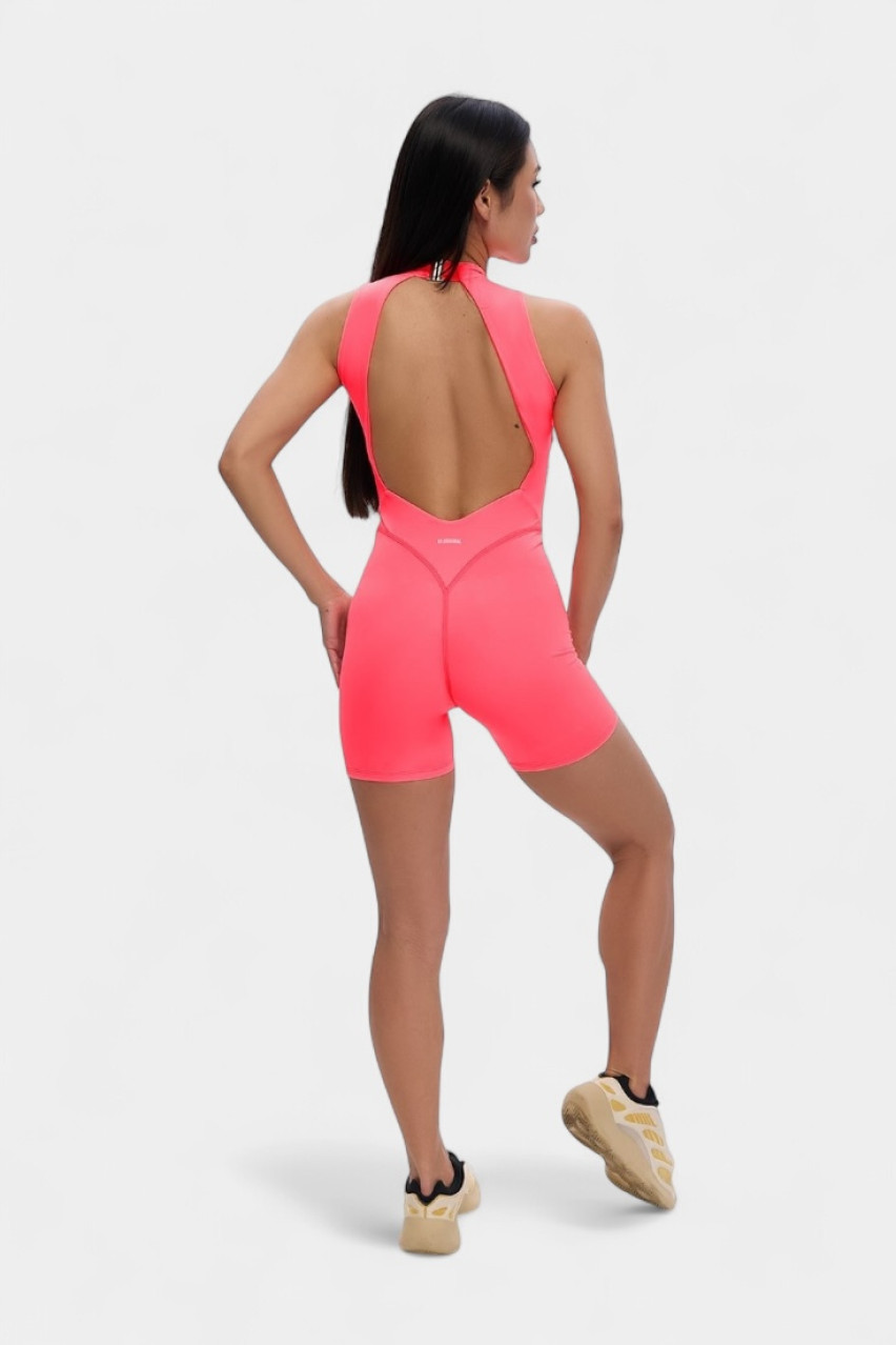 Розовый комбинезон-велосипедки Bloom Matcher 102640707 DF.ORIGINAL